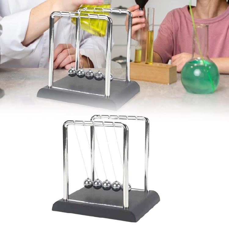 Newtons Cradle Balance Balls with Base Physics Toys for Physics Learning And Desk Decoration