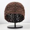 Women's Loose Fitting, Brimless Beanie, Knitted Hollow Hat, Toe Cap, Women's Hat, Thin Cut, Woolen Hat, Knitted Hat, Pile Cap