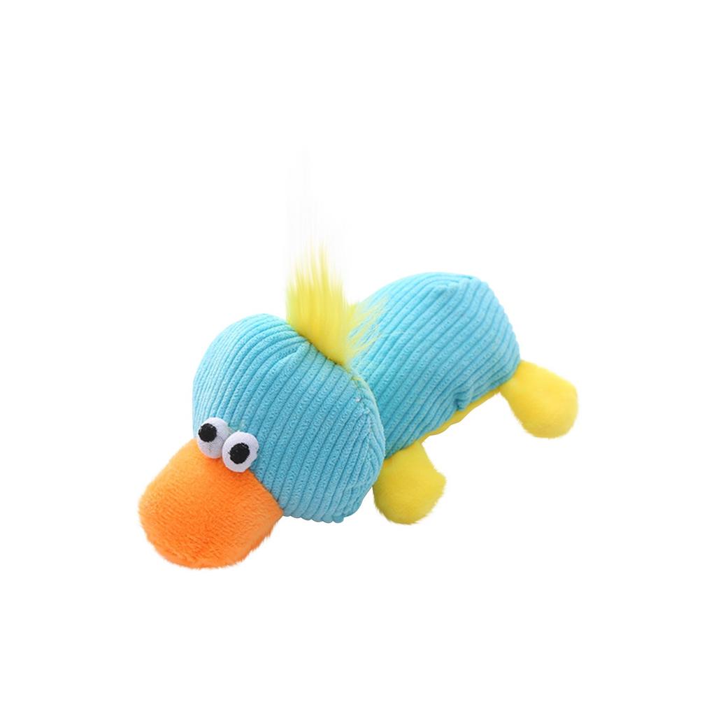 Niedliches Plüsch-Tierspielzeug mit Geräuschen, Zähneknirschen und Reinigen von Hundespielzeug