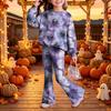 Kids Casual Long Sleeve Top and Pants Two-Piece Matching Outfit Set