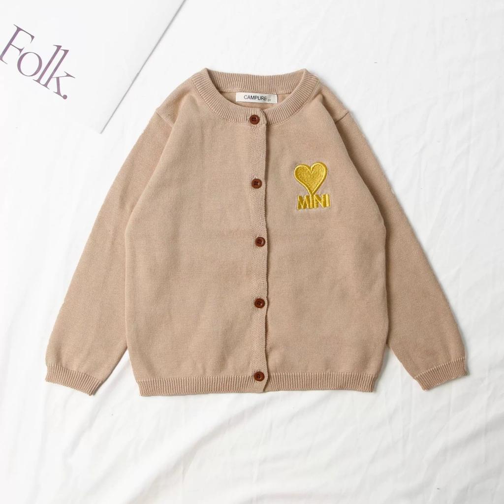 Girls' Stylish Casual Cardigan Sweater Outerwear