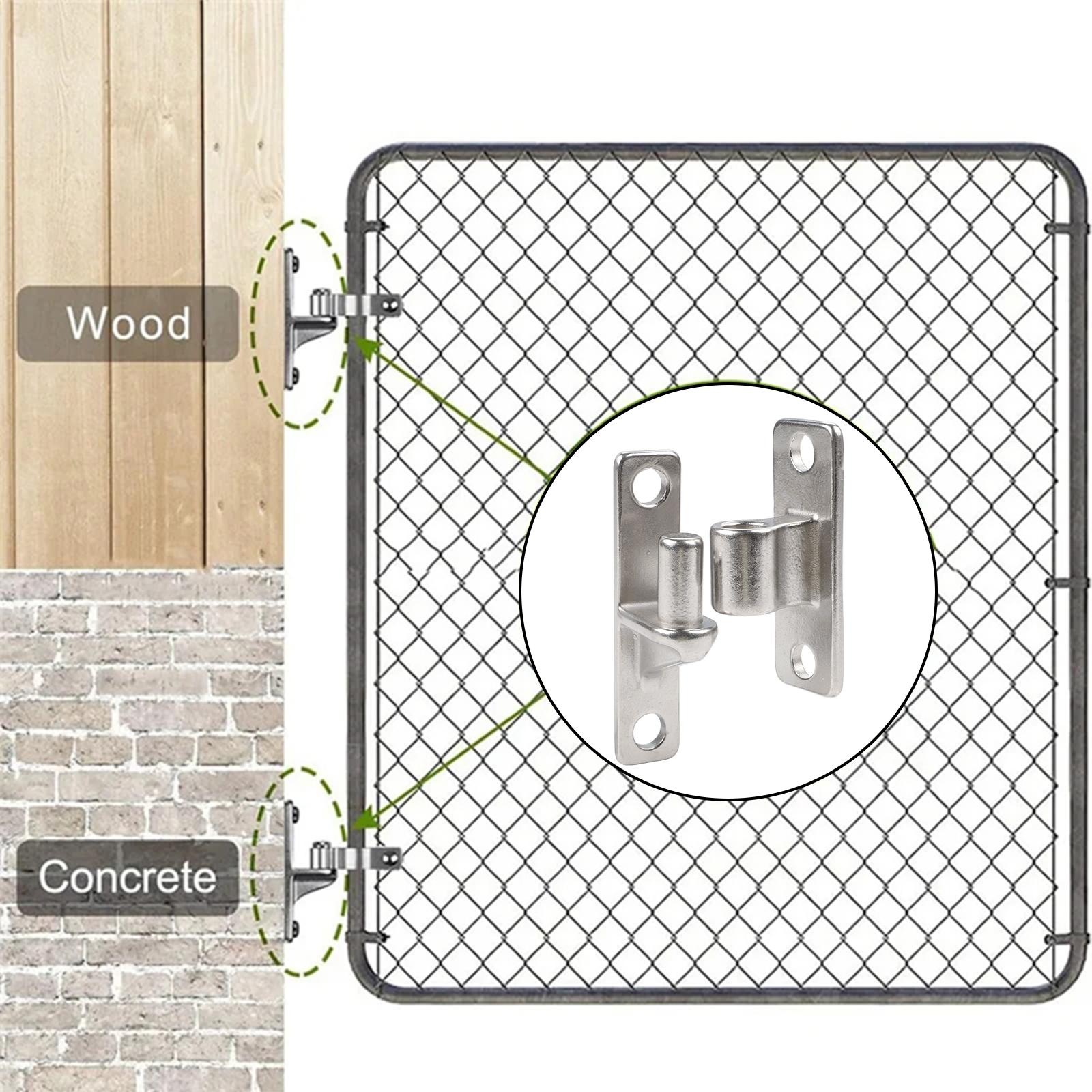 

Аксессуары для забора на ферме Прочные дверные петли Установка садовых ворот Отверстия диаметром 0,5 дюйма Простая установка China Mainland