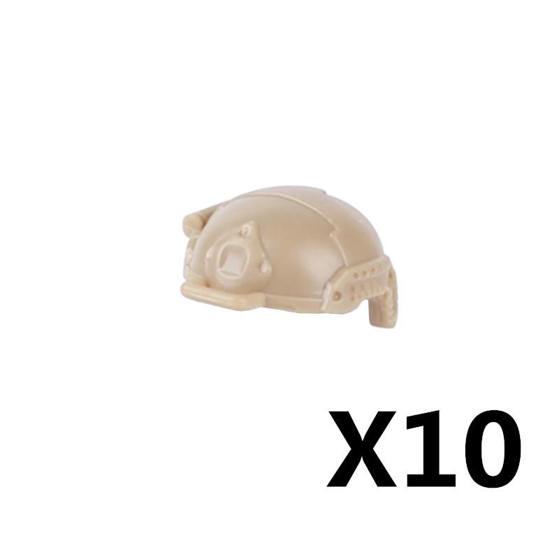 MOC Figure Soldato Città Casco Blocchi da Costruzione Accessori Cappellino da Baseball Sci Cappello da Strega Cowboy Ufficiale USA Bandito Mattoncino Giocattolo Regalo J022