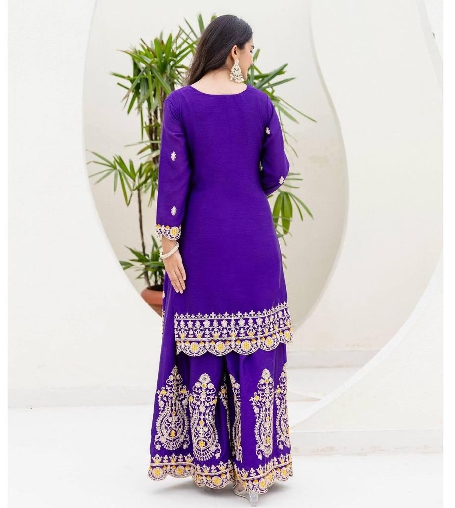 Indian Women Salwar Kameez Party Wear Designer Ethnic Wear Salwar Suit Sharara Set