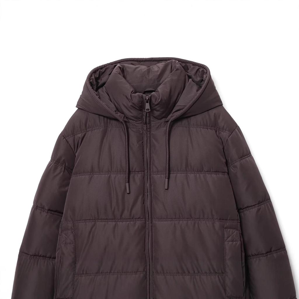 European & American Style Women's Hooded Short Cotton-Padded Jacket 