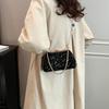 IELGY Fashion Sequined Dinner Bag, Diamond-encrusted Handbag, Solid Color Shoulder Messenger Chain Bag.