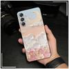 Anti-dust Waterproof Phone Case For Samsung Galaxy M34 5G/F34/SM-M346B Fashion Design Cute Flower Oil Painting Cartoon