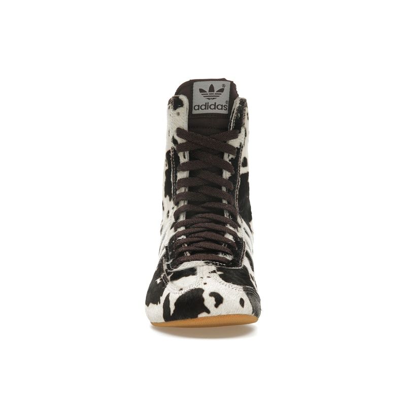 Adidas Rasant Mid Cow Print Tênis Feminino Marrom Sombra-Marrom Off-White JH5640