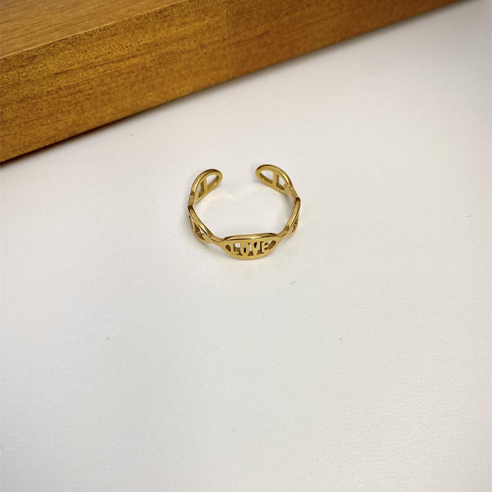 Heart-shaped Tree of Life Infinity Ring - Colorfast Stainless Steel Openable Jewelry