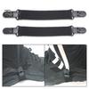 2 Stück Motorrad Fahrrad Steigbügelhosen Clips Bein Stiefel Elastische Verstellbare Riemen