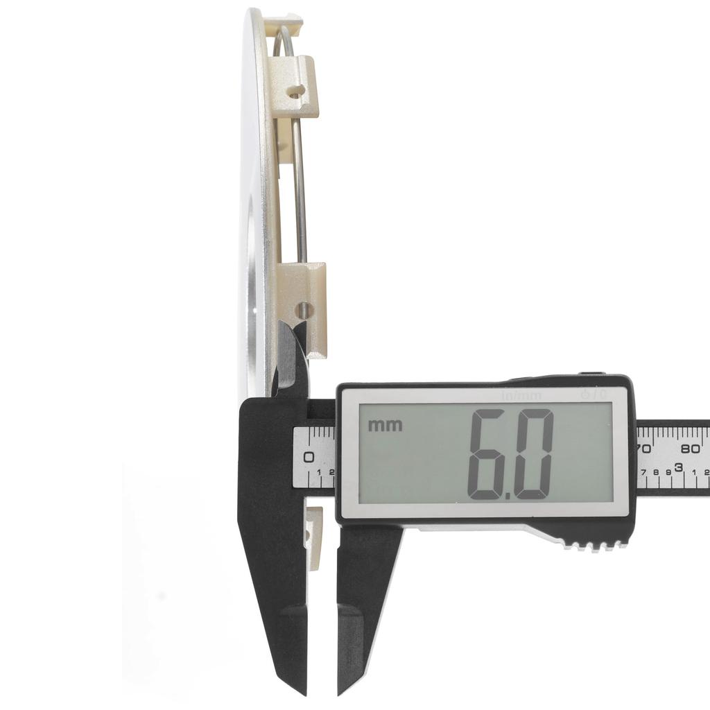 Rhinotuning 149mm/144.5mm Wheel Center Caps, Silver, 4-Piece Hub Cap Replacement, DIY Hub Caps