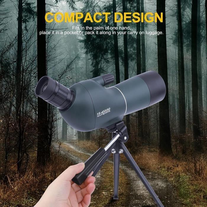 Longue-Vue - NEYLANG - 15-45x50 - Prisme BAK4 - Étanche - Compacte Avec Trépied