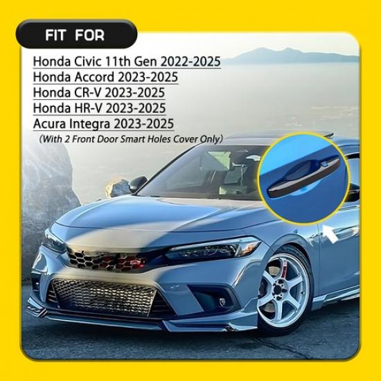 4x For Honda Accord CR-V HR-V Acura Integra -2025 Car door Handle Cover Trim
