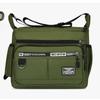 Pánská taška přes rameno Oxford látková Casual Travel Crossbody taška Velkokapacitní Malá čtvercová taška středního věku Taška na nářadí