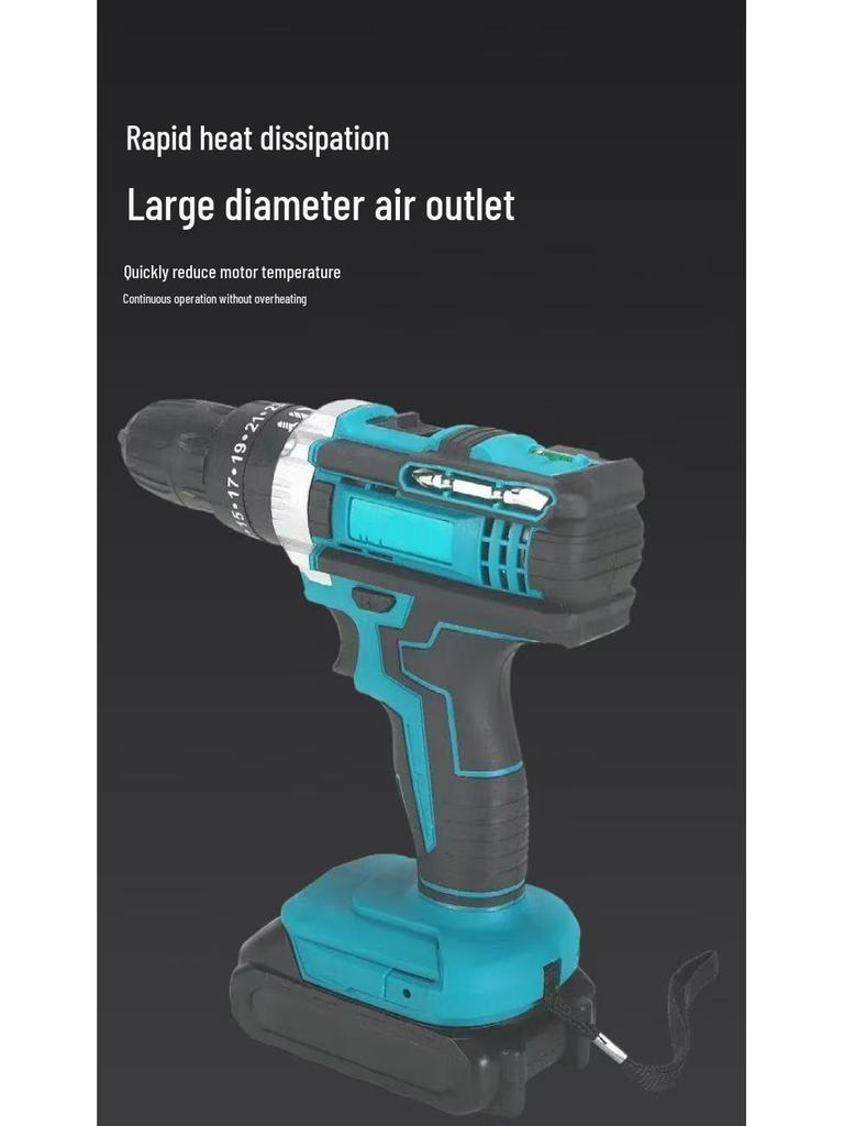 Brushless Cordless Hand & Impact Drill with Rotary Hammer Function