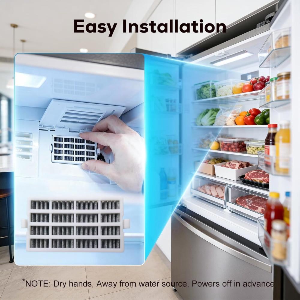 2PCS/Suitable for Whirlpool Kenmore W10311524 AIR1 W10335147 Refrigerator Air Filter Element Replacement Accessories 2