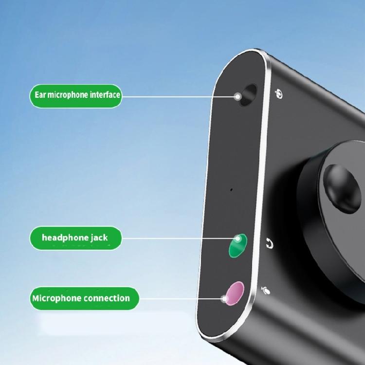 USB Sound Card with Volumes Control USB to 3.5mm Adapter Stereo External Sound Card for PC Laptop Desktop Headsets