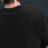 Nike T-Shirts Herren Schwarz Rundhals Mittlere Normale Passform