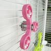 New Rotating Bird Interactive Toys Cockatiel Conure ABS Spinner Wheel Budgie Parrot Parakeet Toy Mental Enrichment Play