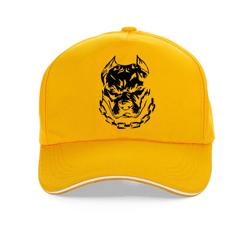 Cool Bully Hip Hop Baseball Caps Cute Pitbull Dog Lovers Snapback Cap Animal Dog Mom Dad Trucker Hats Gorro