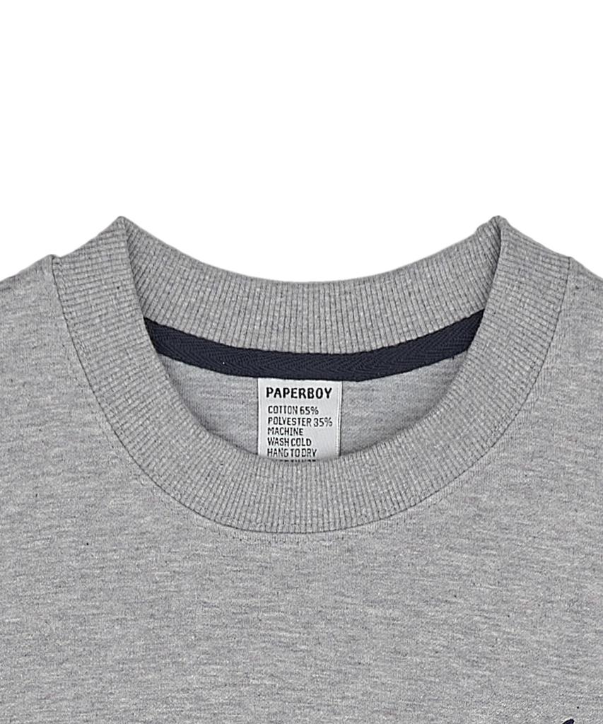 PAPERBOY Nyc Academy Sweatshirt - Melange