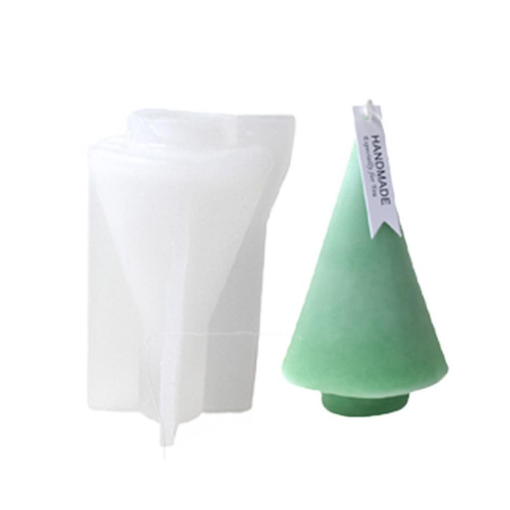 DIY Christmas Tree Candle Mold Silicone Soap Mold Gift Candle Mould  Candle Making
