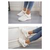 New Women's Sportswear Shoes Platform Wedge Heel Large Size Lace-Up Breathable Women's Sneakers