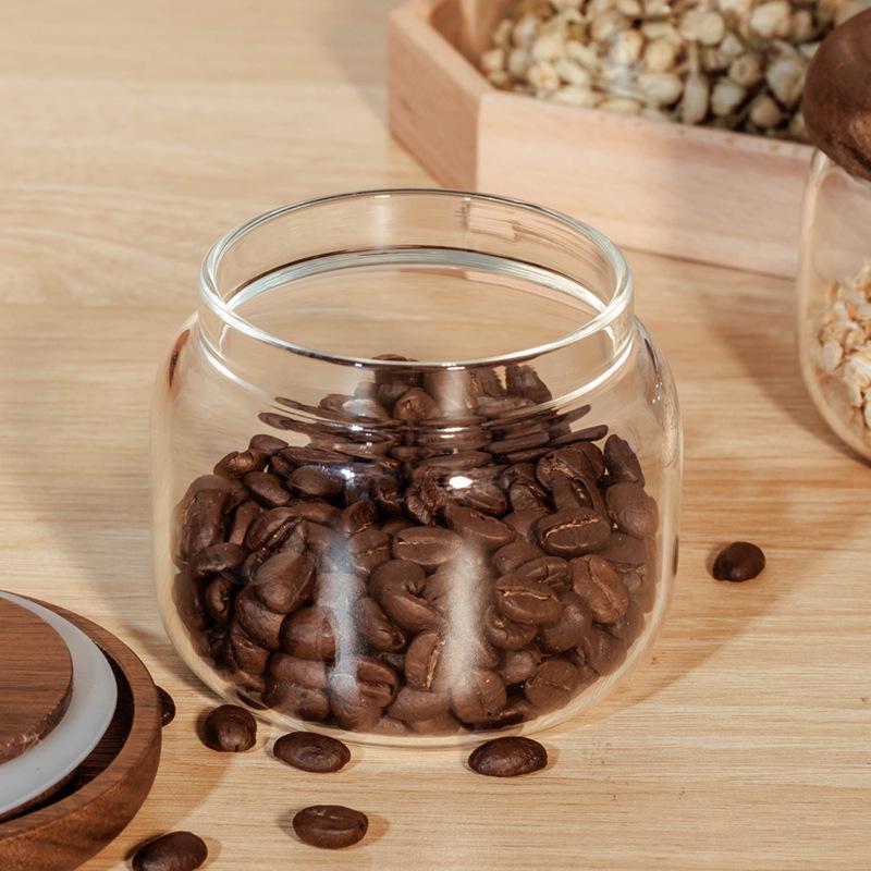 Food Grade Small Round Glass Sealed Jar