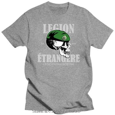Άνδρες Γαλλία Apedes Legio Patria Nostra T-shirt Γαλλική Λεγεώνα των Ξένων Βαμβακερό Ρούχα T-shirt Streetwear T-shirt Δώρο γενεθλίων T-shirt