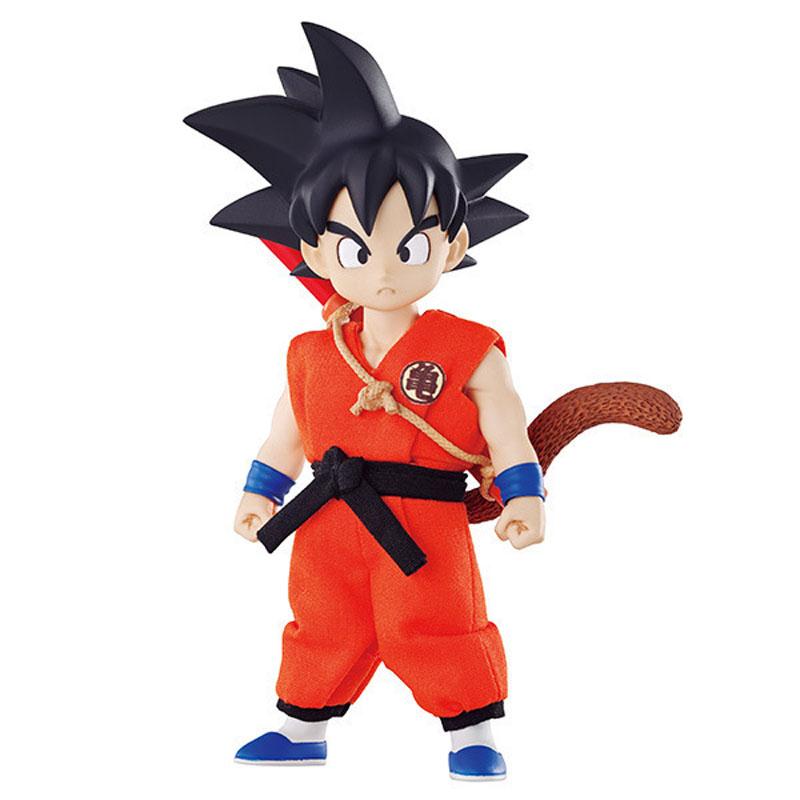 Cartoon Anime Dragon Ball Q Version Childhood Son Goku Cloth Gown Action Figure Children Toy Model Birthday Gift
