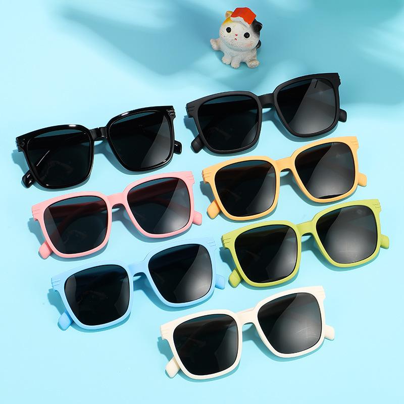 Trendy UV Protection Sunglasses for Kids - Ultra-Light, Summer Style