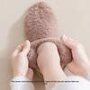 Winter Thick Coral Fleece Floor Socks - Home Anti-slip Sock Cover - Pure Color - Versatile - Boat Socks - Fall and Winter Sleep Socks