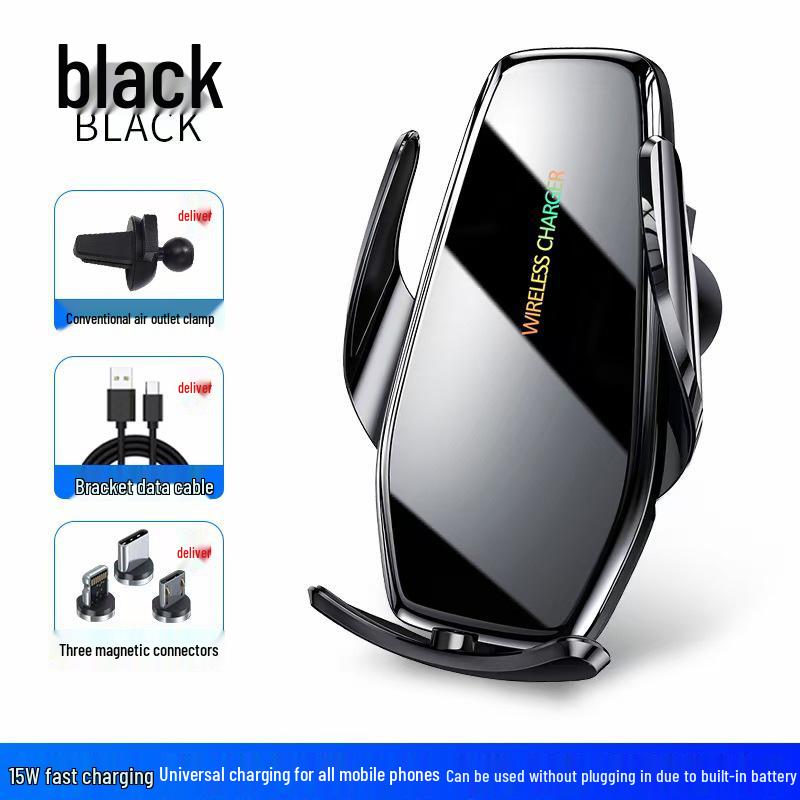 15W Wireless Car Charger & Automatic Phone Mount