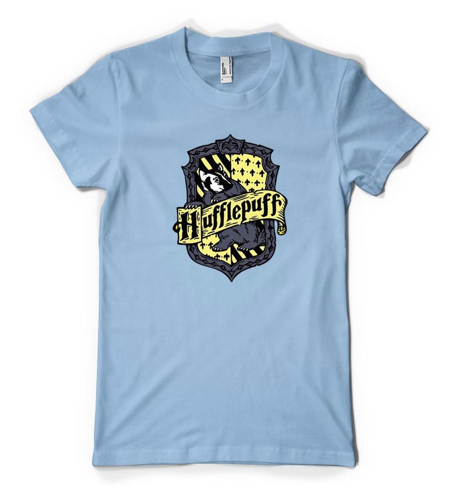 

Hufflepuff Badger Potter Wizard Mashup Personalised Unisex Kids T Shirt S