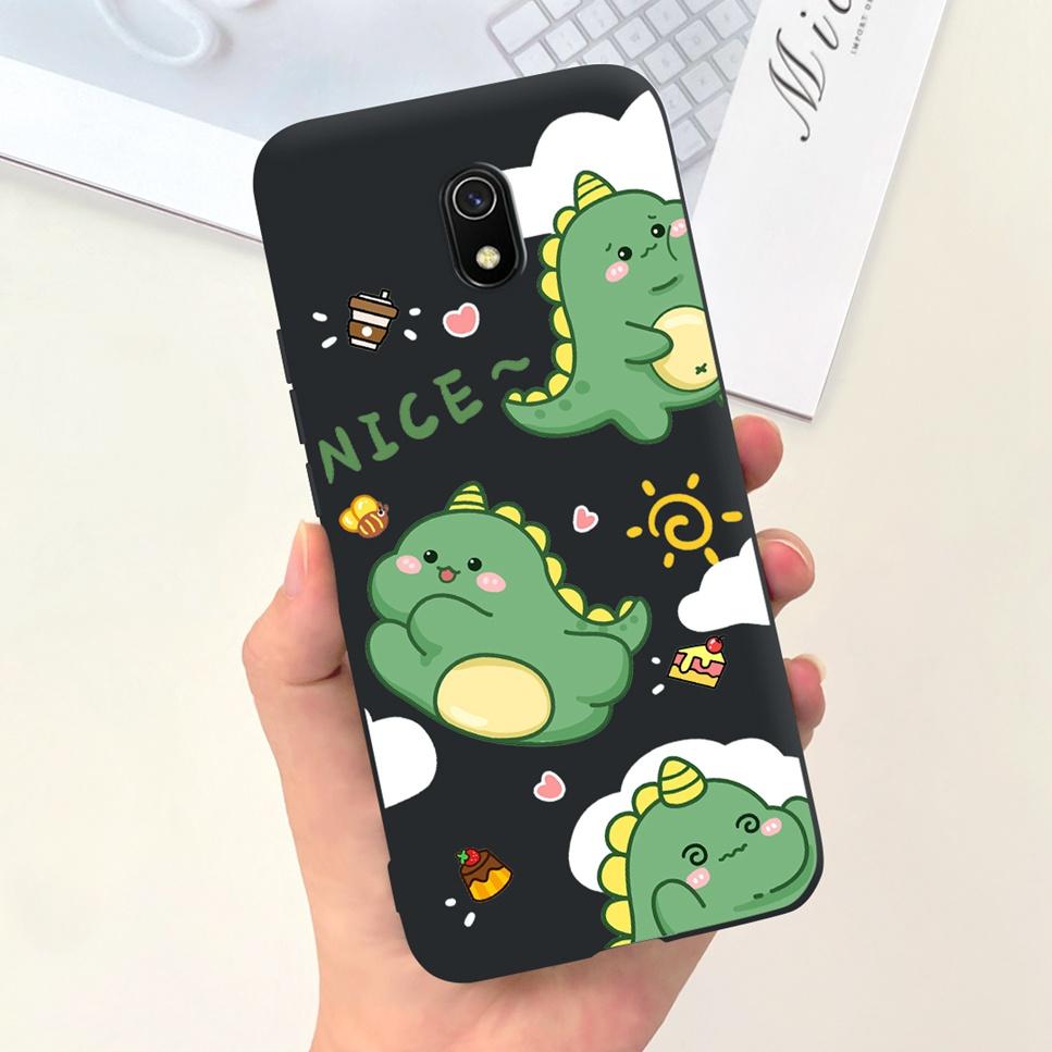 Cover For Xiaomi Redmi 8A Case Cartoon Dinosaur Astronaut Soft Silicone Cover For Xiaomi Redmi8A 8 A 8a 6.22" Phone Case Fundas