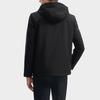 Fila Jackets Men's Jet Black Hooded Non Detachable Moderate Other F11M443704F-BK