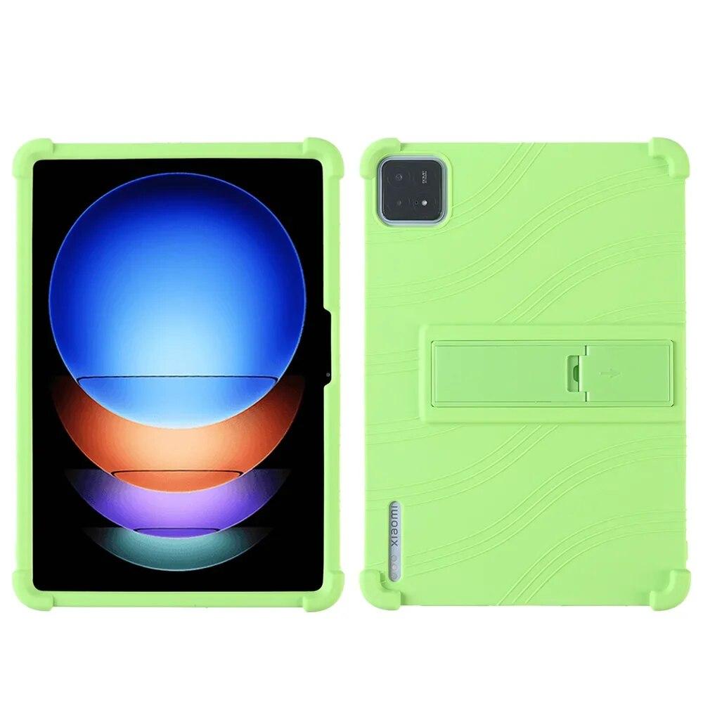 For Xiaomi Mi Pad 6S Pro 12.4 Case Tablet Shockproof Tablet Cases Cover Teclast Soft Silicon Stand Protective Shell