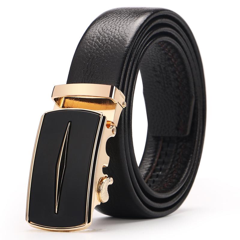 Buy Men Head Layer Cowhide Leather Belt 