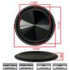 Universal 90mm Bass Speaker Plate Passive Diaphragm Parts Diaphragm Bass Vibration Plates DIY Woofer Speaker Plate