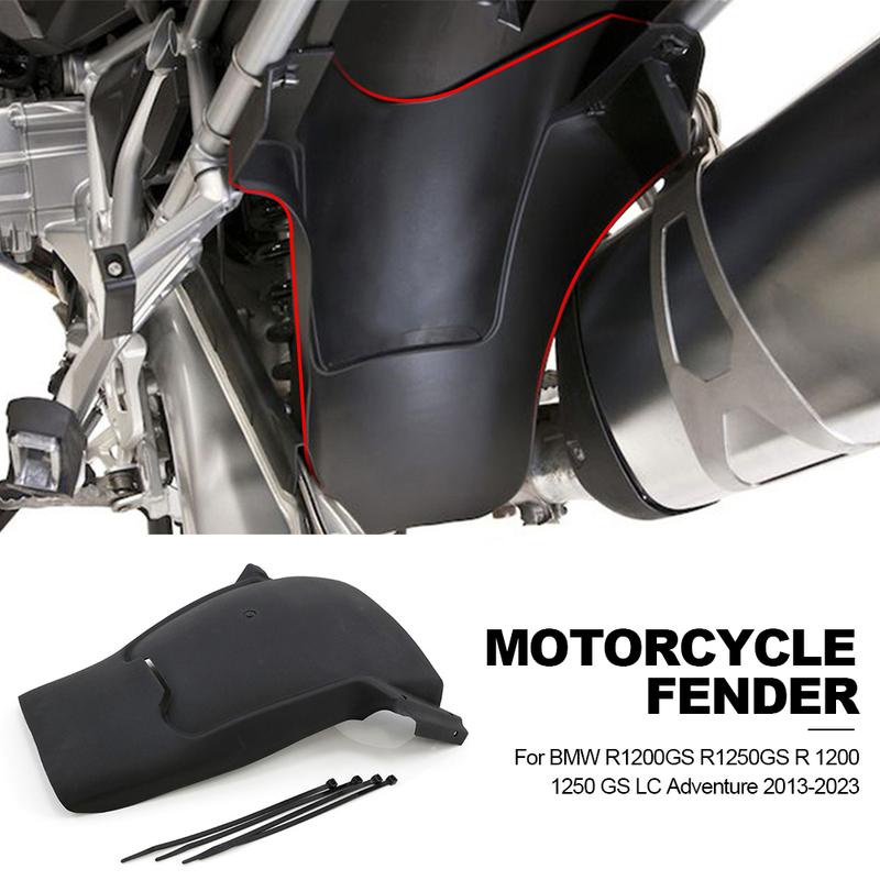 Rear Wheel Mudsling Inner Fender Mudguard Extension Splash Guard For BMW R1200GS R1250GS R 1200 1250 GS LC Adventure 2013-2023
