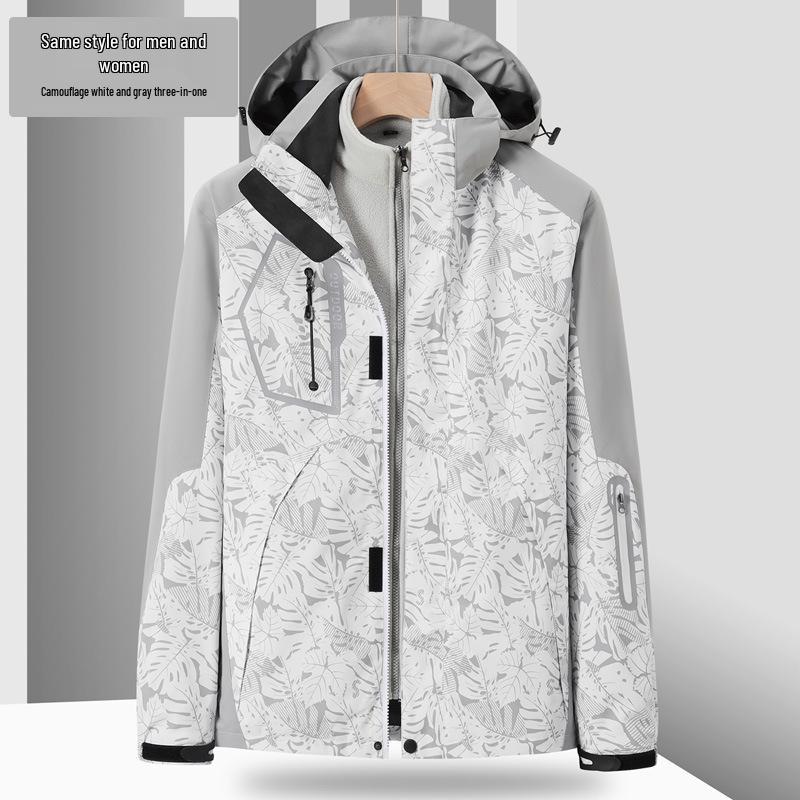 Unisex 3-in-1 Waterproof & Insulated Hiking Suit with Custom Logo