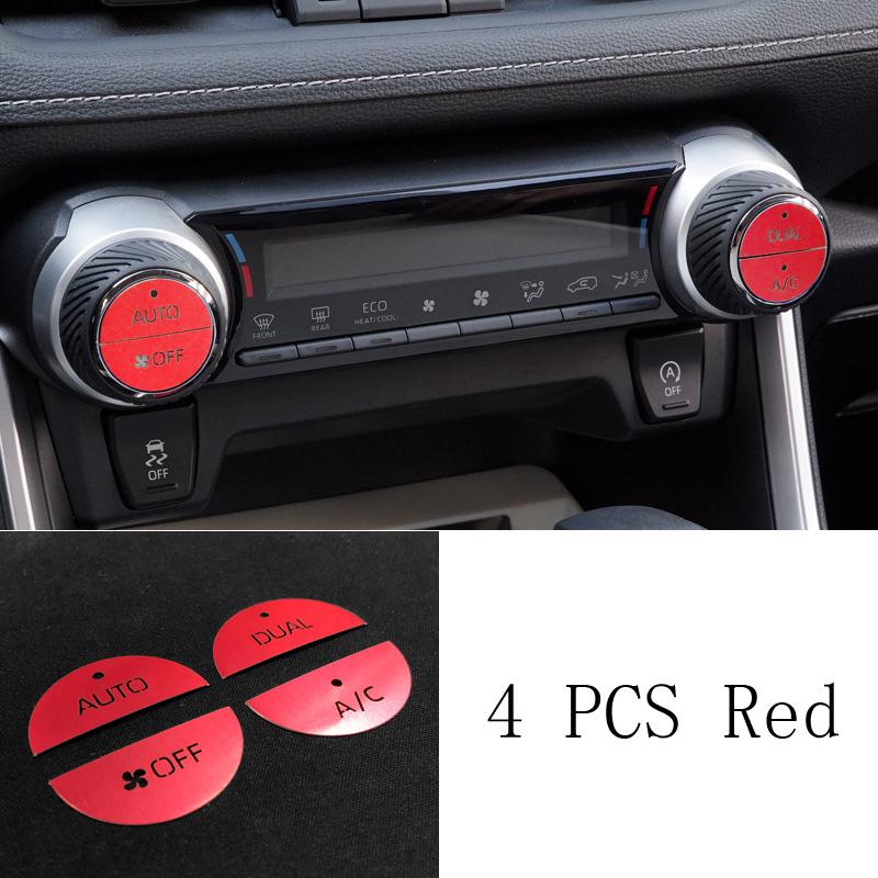 Klimaanlage Elektronische Handbremse Multimedia-Taste Pailletten Abdeckung Trim Aufkleber Für RAV4 RAV 4 Innenraum