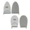 2-Pieces/set Mini Ironing Gloves Handheld Heat Resistant Ironing Pad Board Cover with Finger Loop for Easy Ironing