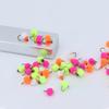 Glo Bug Egg Flies UV Fluorescent Beadhead Trout Salmon Steelhead Fly Fishing Lures, Egg Yarn Nymph Patterns for Freshwater Fishing