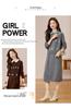 High-End Women's Knit Vest Dress Set with 3D Floral Design - Slimming Two-Piece for Fall/Winter