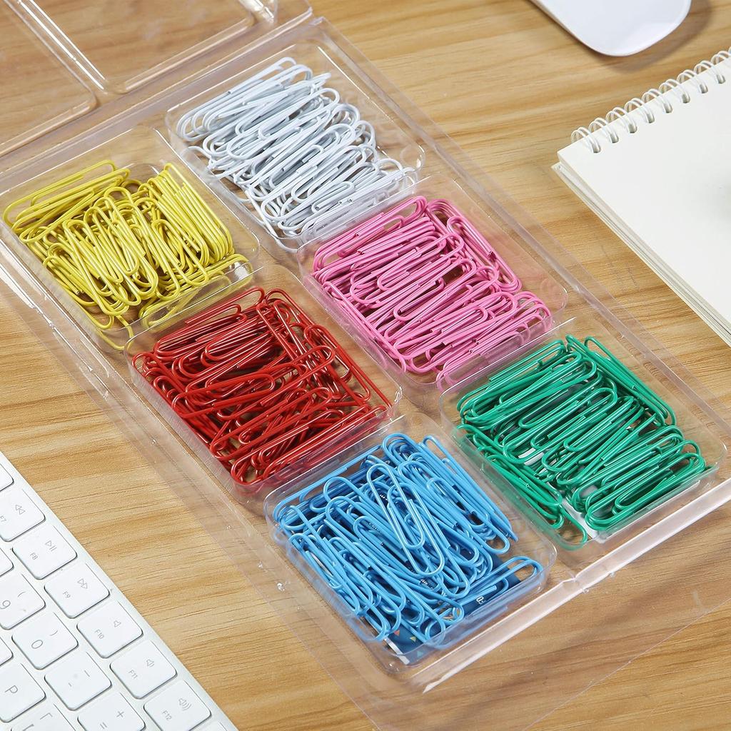Mr. Pen- Paper Clips, 2 Inch, 240 Pack, Large Colored Paper Clips, Colored Paper Clip, Clip, Paperclips, Paper Clip, Office Supplies, Clips for