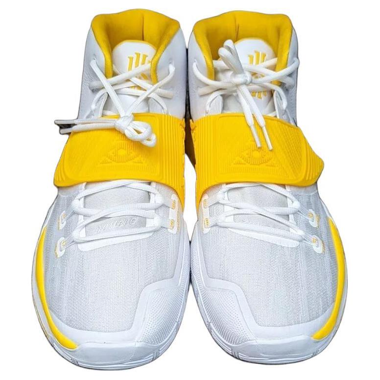 Nike Kyrie 6 TB White Amarillo Unisex Sneakers Black CW4142-100