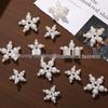 Korean Fashion Imitation Pearl Star Pentagram Earrings, Dangles, Keychain, Shoe Buckle, and Pendant Accessories