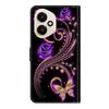 For Honor 400 5G (Global) Case 3D Pattern PU Leather Wallet Phone Cover with Stand