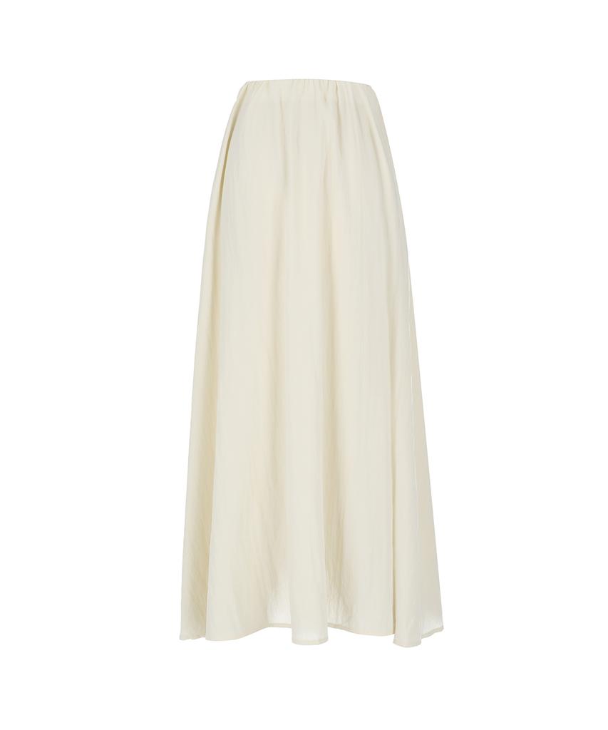 VISITINNEWYORK In-Banding Flare Long Skirt (Vb4Srf1)